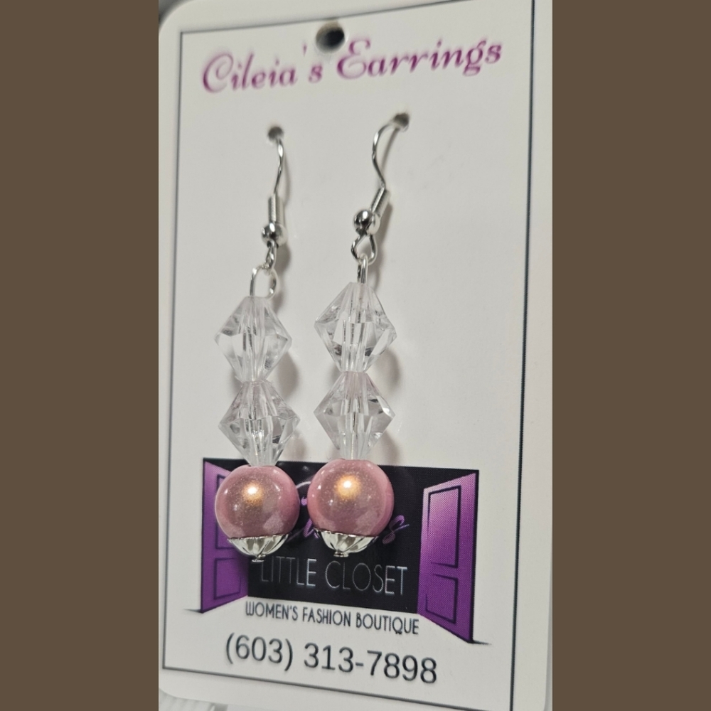 Dangling Earrings, Beaded